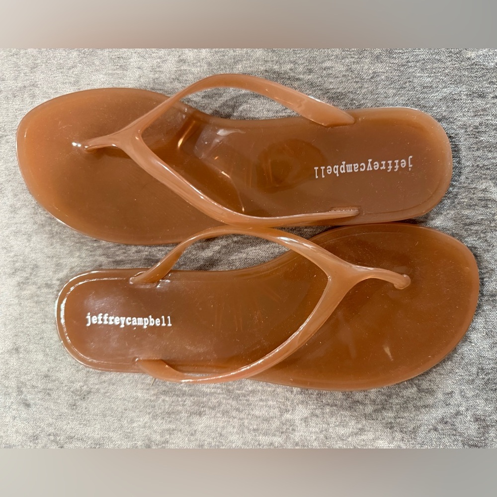 Jeffrey Campbell Jelly Brown Women's Sandals